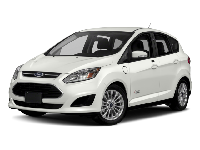 2017 Ford C-Max Energi SE in Ruby Red — front three-quarter view