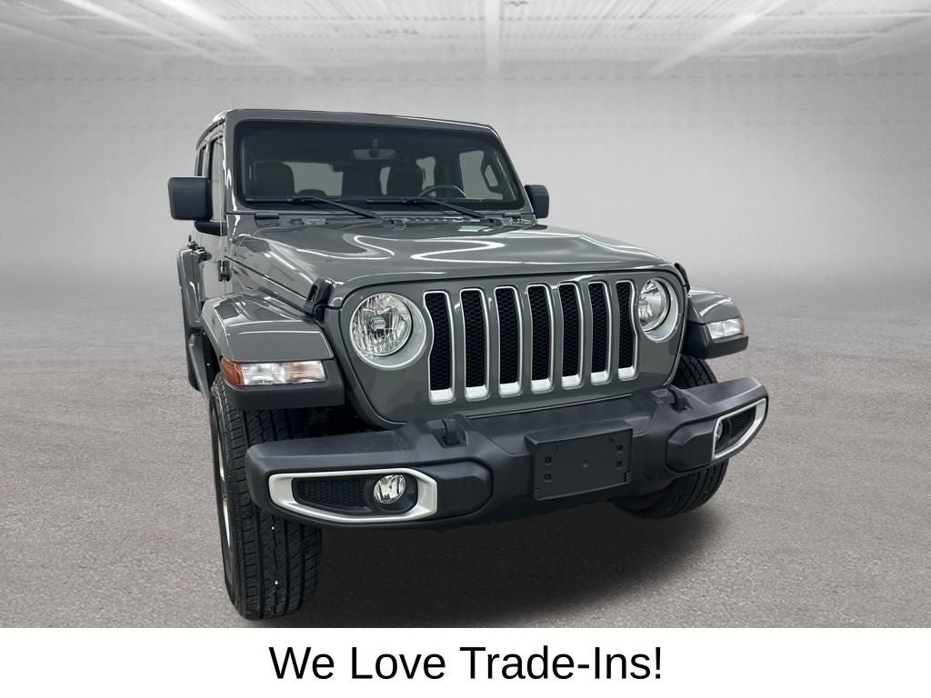 2022 Jeep Wrangler — rear three-quarter view