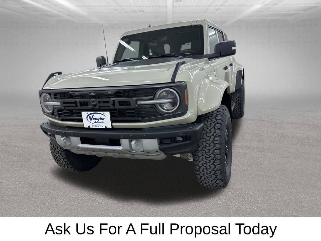 2026 Ford Bronco — interior view