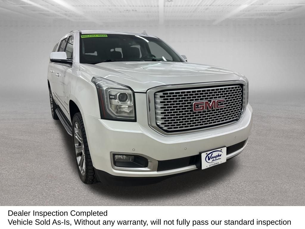 2017 GMC Yukon XL — rear three-quarter view
