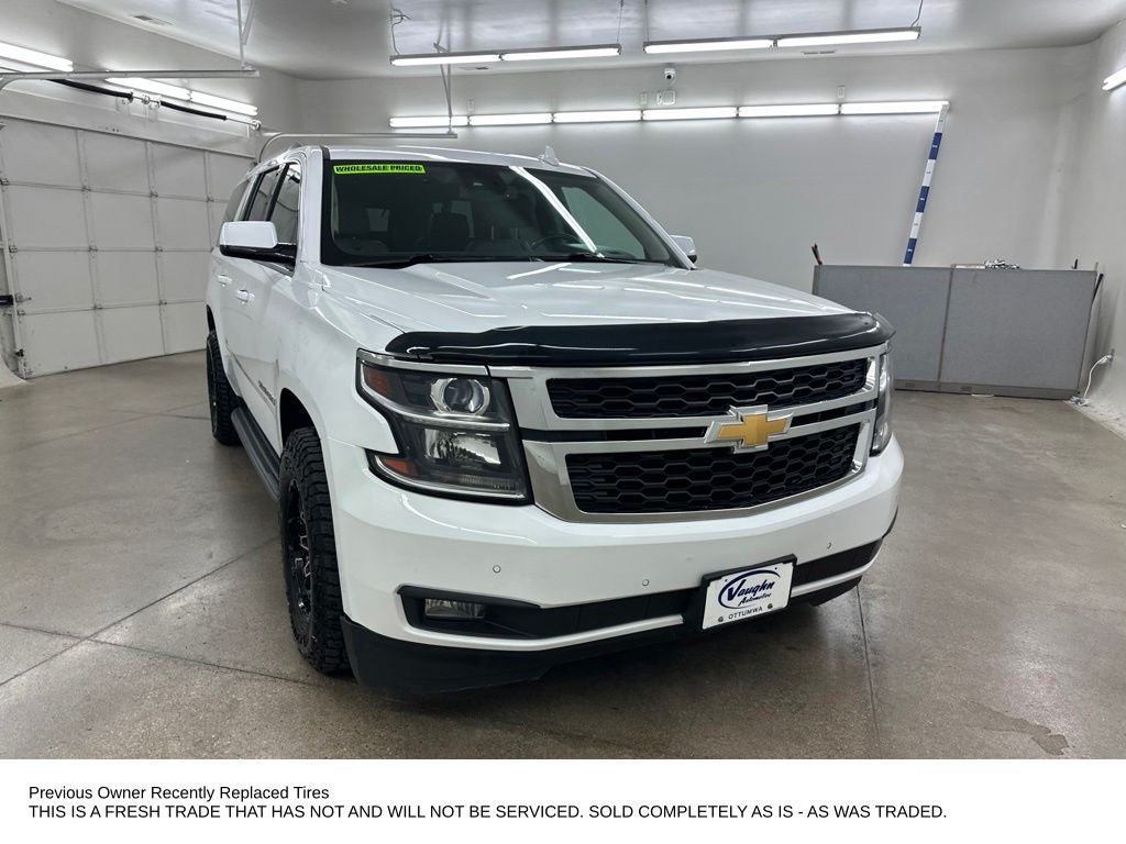 2017 Chevrolet Suburban — rear three-quarter view