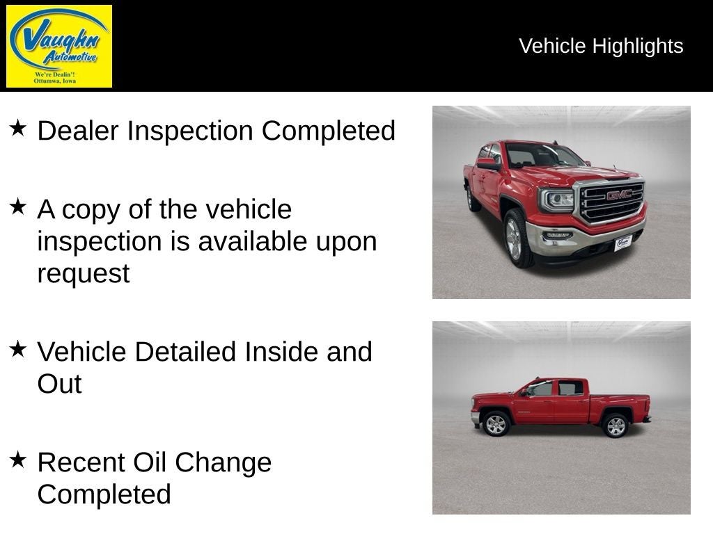 2017 GMC Sierra 1500 — side profile view